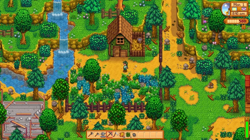 Stardew Valley Glitch: Farmer Gets Unexpectedly Scooped Up by Auto-Grabber