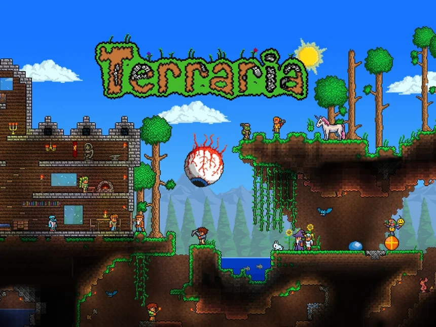 Terraria Player Recreates Mt. Moon from Pokemon Red and Blue