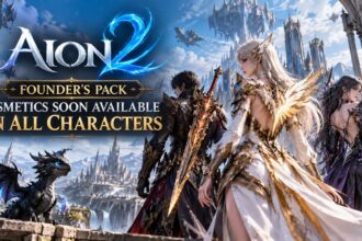 AION 2 Founder's Pack cosmetics coming to all characters