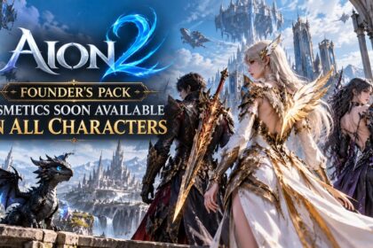 AION 2 Founder's Pack cosmetics coming to all characters