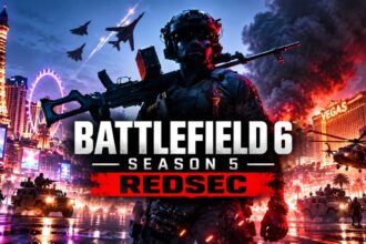 Battlefield 6 Season 5 Area 51 and Las Vegas gameplay