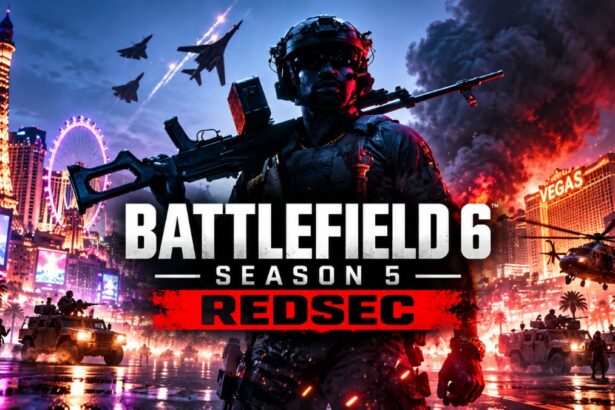 Battlefield 6 Season 5 Area 51 and Las Vegas gameplay